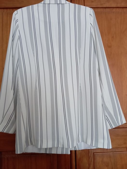 Blazer branco viscose 36