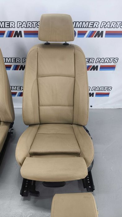 Bancos BMW Serie 1 (E82) Pack M Bege Couro Aquecidos
