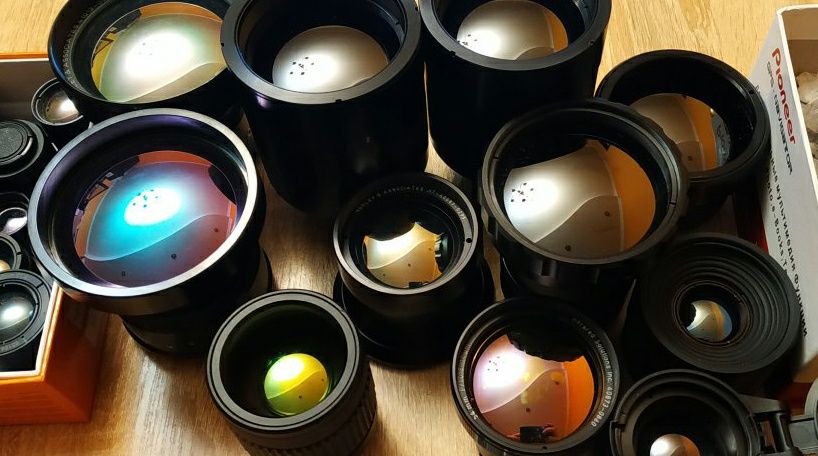 Замена объектива,  ремонт тепловизоров.