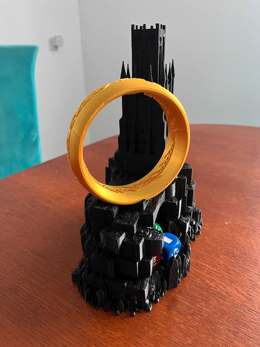 Wieża na kości (Dice Tower) – Władca Pierścieni: Barad-dûr | druk 3D