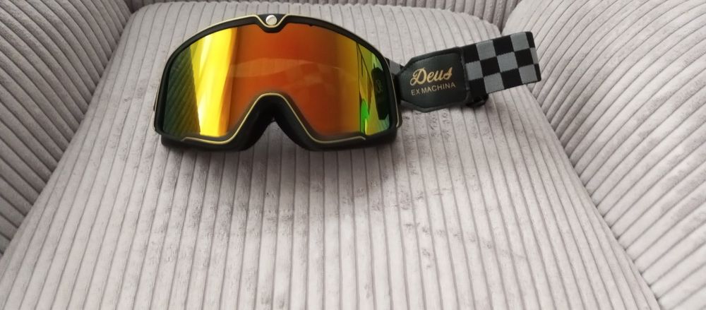 Óculos para moto estilo retro novos
