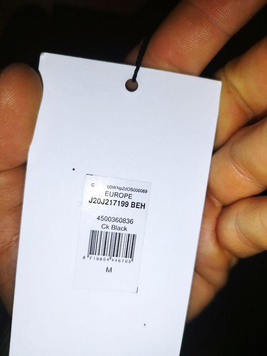 Strój asymetryczny Calvin Klein M czarny