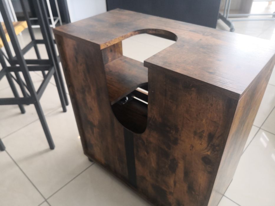 Stojącą szafka pod umywalkę Loft vintage uchylne drzwiczki półka 60cm
