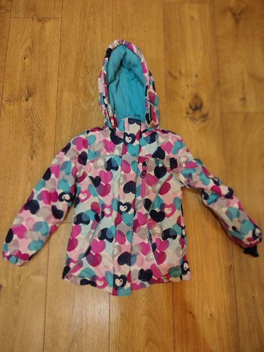 kurtka narciarska dziewczęca r. 122
