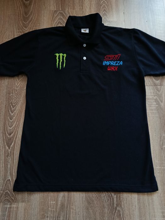 Мото футболка Subaru rally team USA monster energy