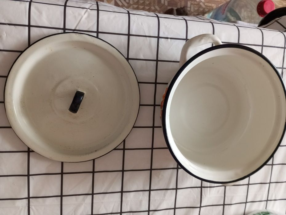 Кастрюля эмалированная СССР 2литра