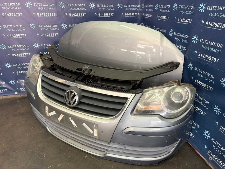 Frente completa usada VW TOURAN 1T0 FACELIFT RESTYLE parachoques capot oticas guardalamas radiador reforço
