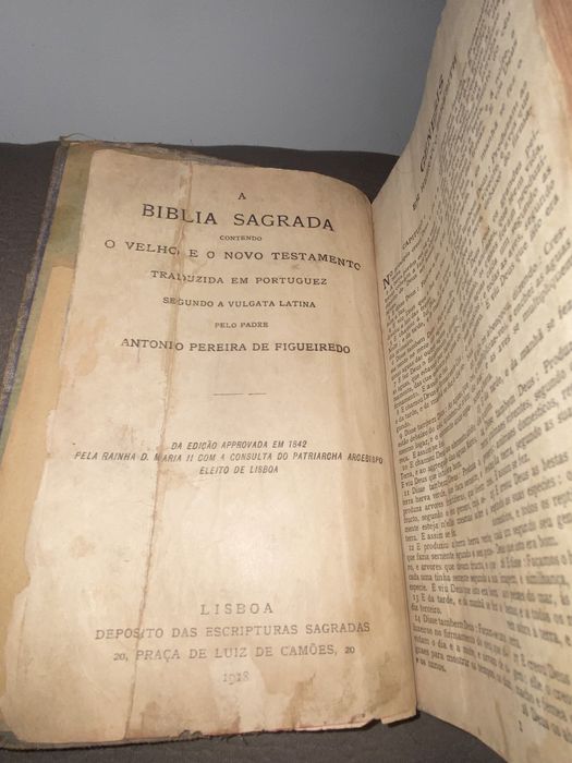 Bíblia sagrada 1918