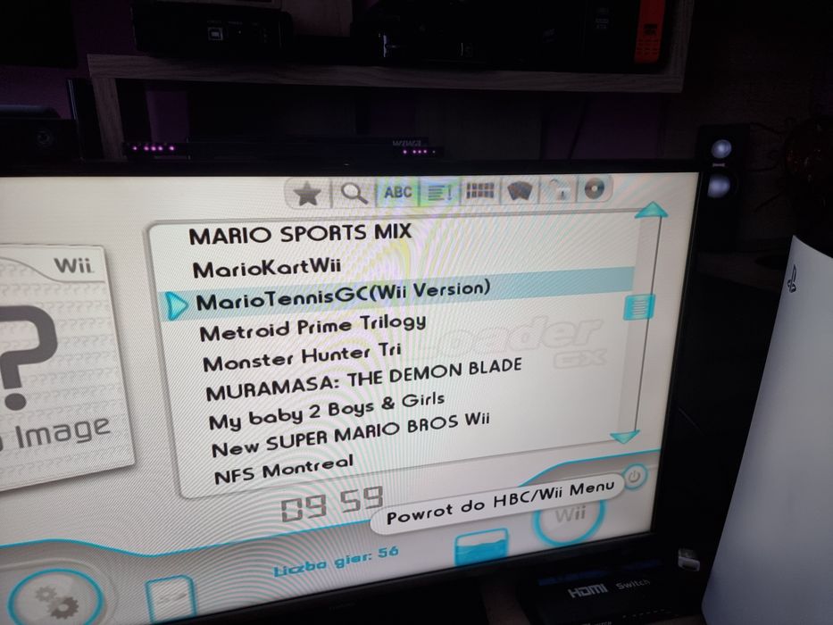 WII z dyskiem cały komplet