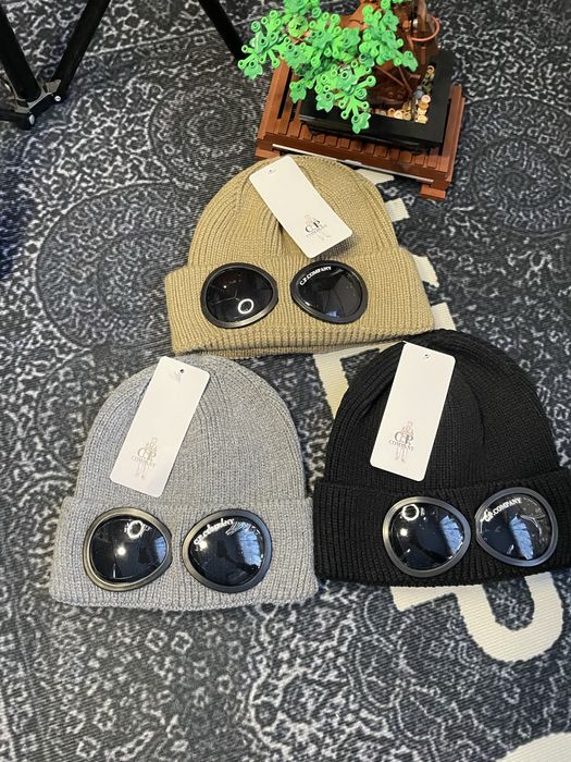 ‼️Акція‼️ Шапка Cp Company / Шапка C.P Company/ Шапка чоловіча/ Шапка на осінь / Шапка на зиму/шапка сп компані/  чорна/ біла