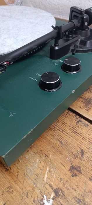Вініловий програвач Argon Audio TT MK2 Black Hi-Fi, картридж Audio-Technica, важкий диск, противага тонарма, ремінний привід, проигрыватель винила