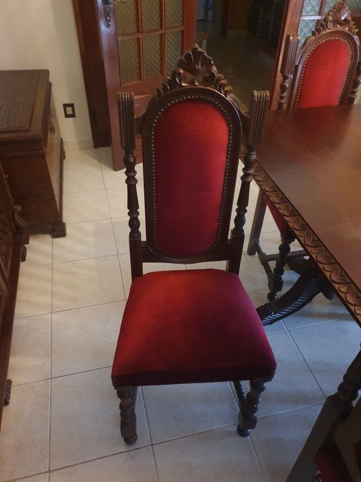 Mesa sala de jantar + 6 cadeiras