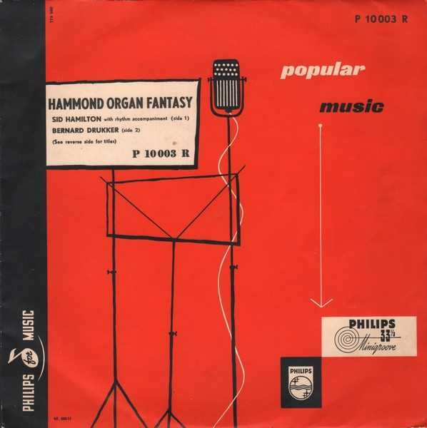 Sid Hamilton, Bernard Drukker – Hammond Organ Fntasy - 1952