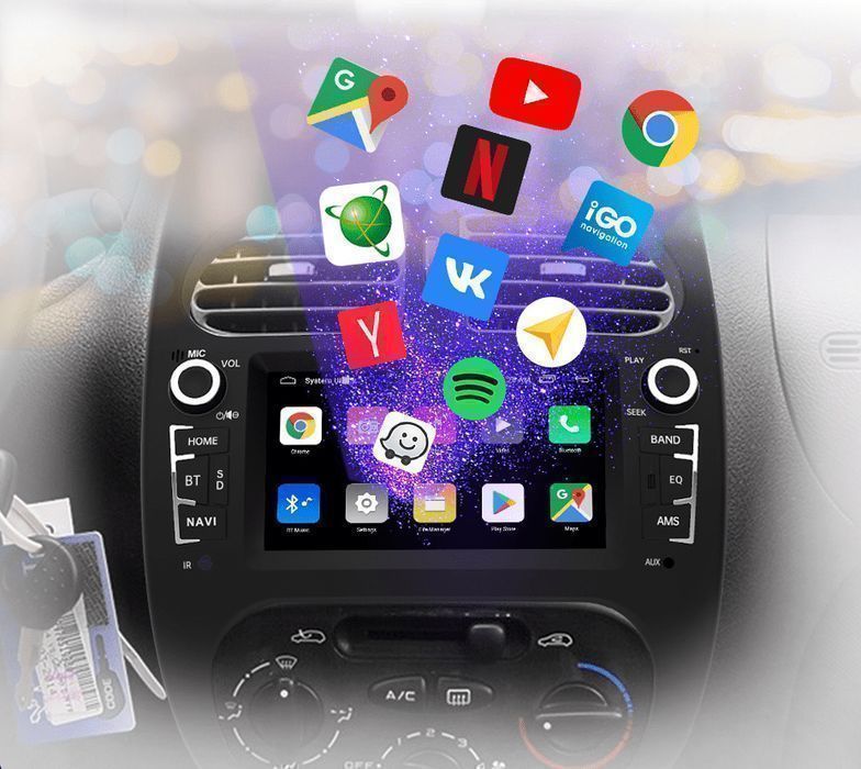 Peugeot 206 206CC 206SW – Radio Android 7" CarPlay