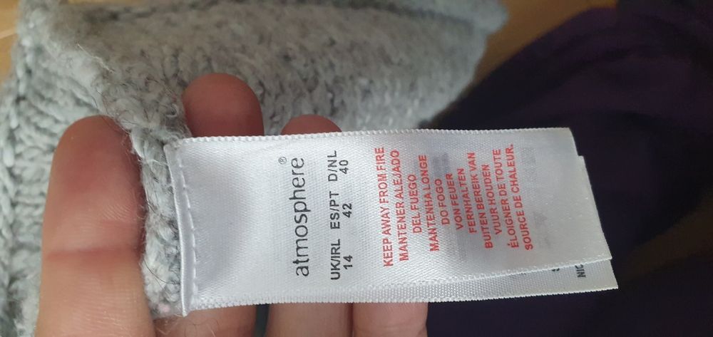 Bezrękawnik wiązany wełna aplaka r 40/42