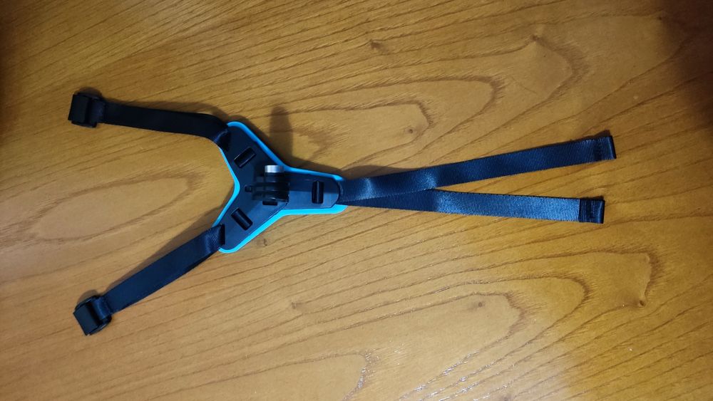 Suporte para action cam para capacete