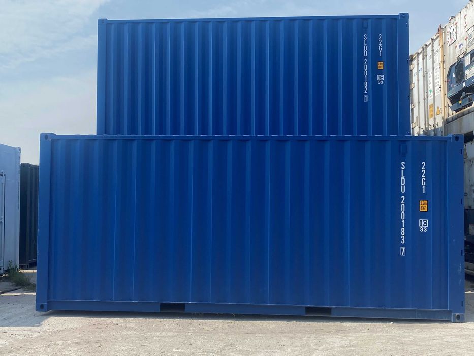 Nowe kontenery magazynowe 6metrowe (20DV OW) - ilość ograniczona