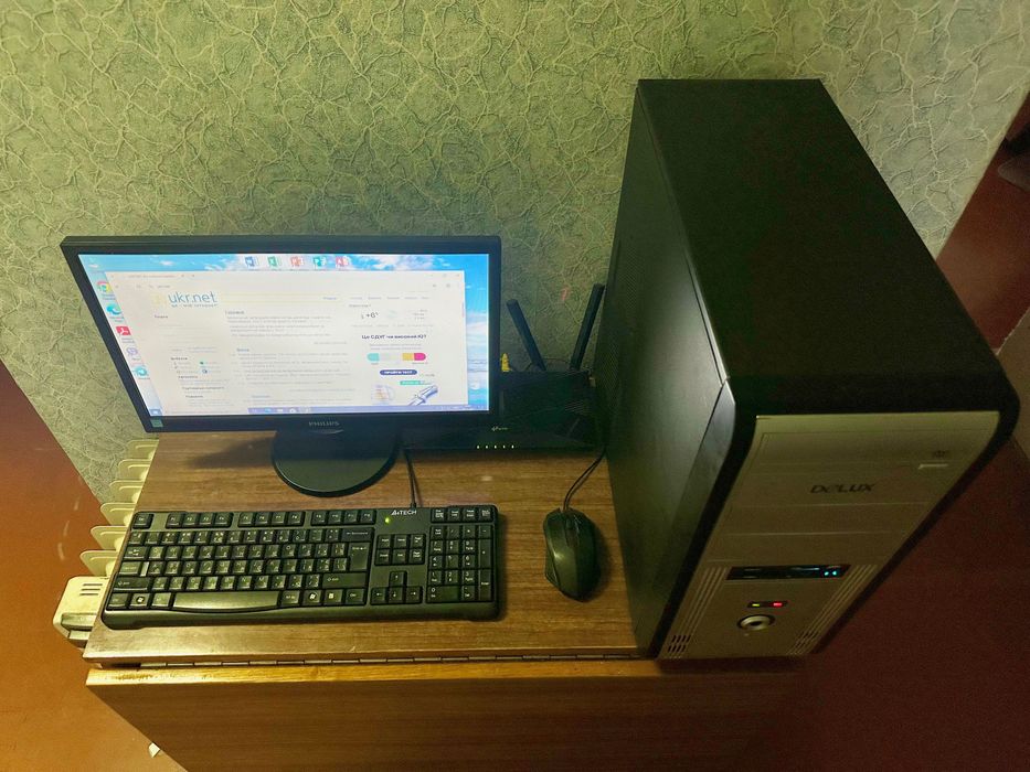ПК Компʼютер - Системний блок Монітор Клавіатура Миша, для усього