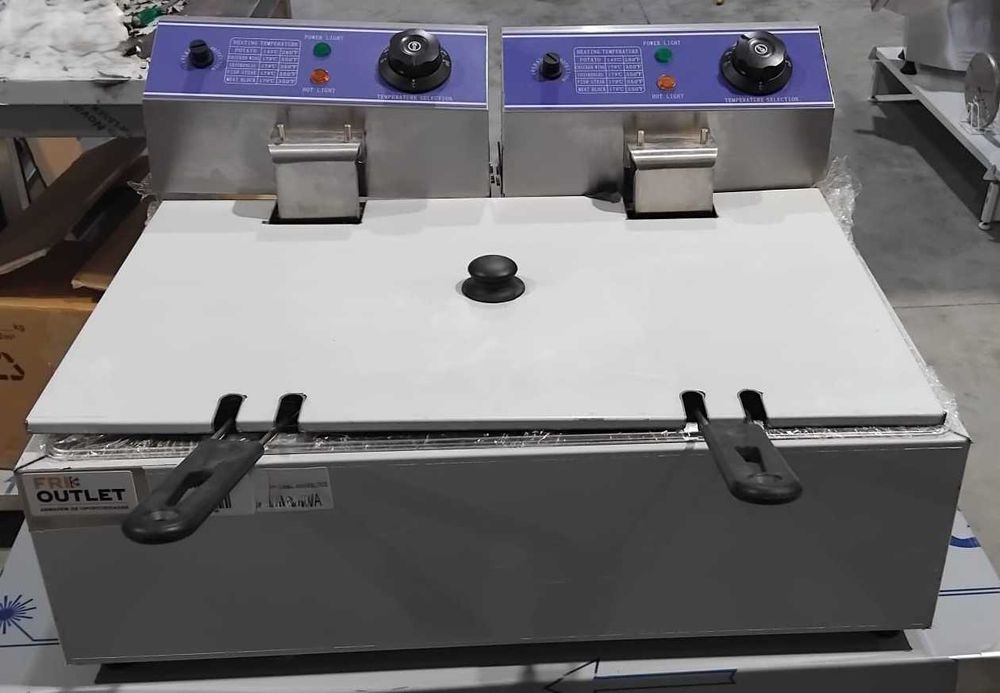 Fritadeira Dupla 6+6L - NOVA