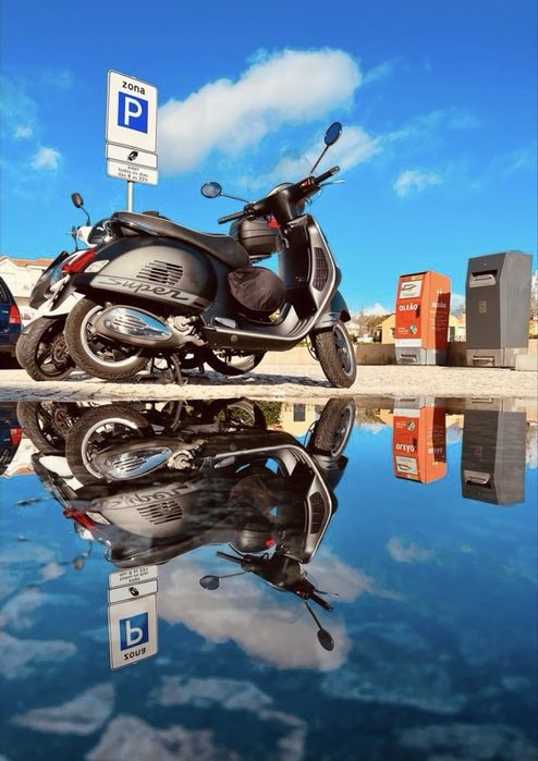 Não é uma scooter. É uma Vespa.