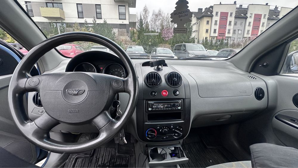 Kalos, sprawny, nowe opony