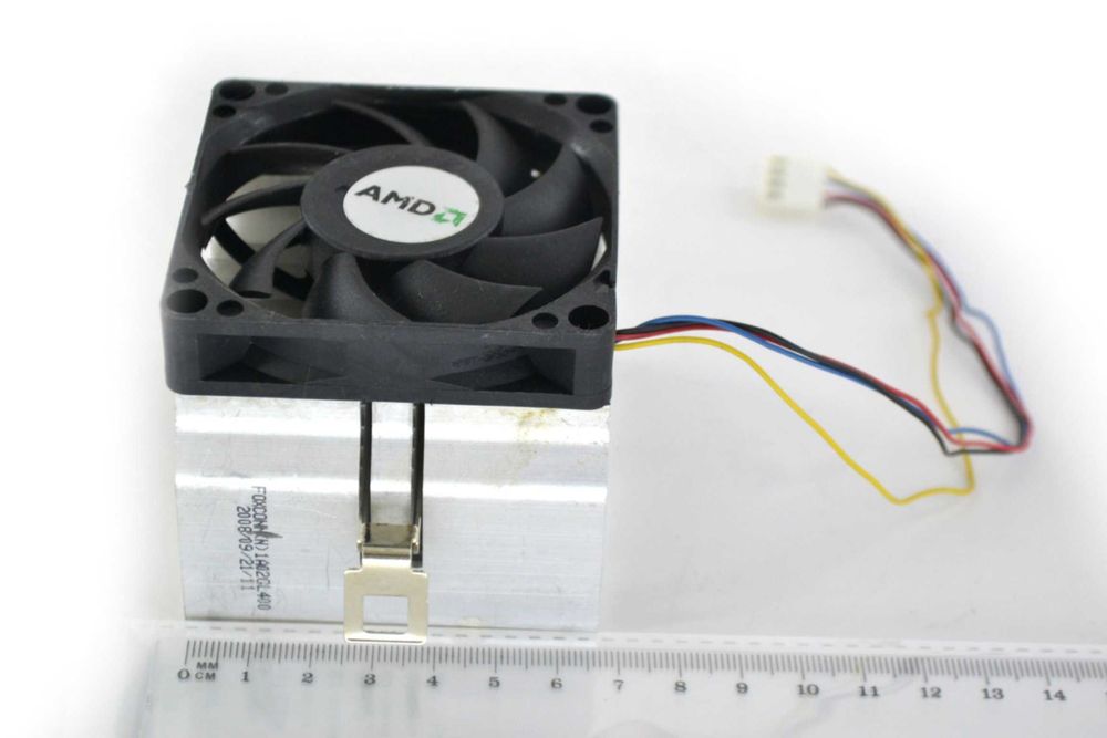 cooler AMD oryginalny Socket AM2 AM3 4pin Foxconn 80x80 sprawny cichy