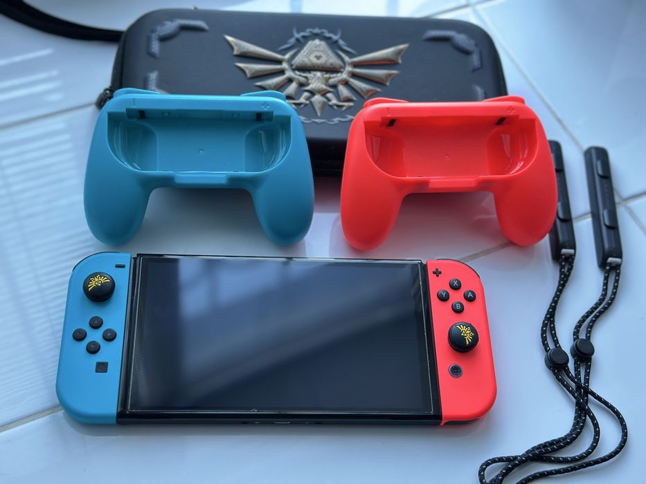 Nintendo Switch OLED | Ідеальний стан | Повна комплектація + бонуси