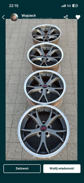 Felgi aluminiowe AEZ ZEUS 5 x 112 dwie szerokosc 18 cali