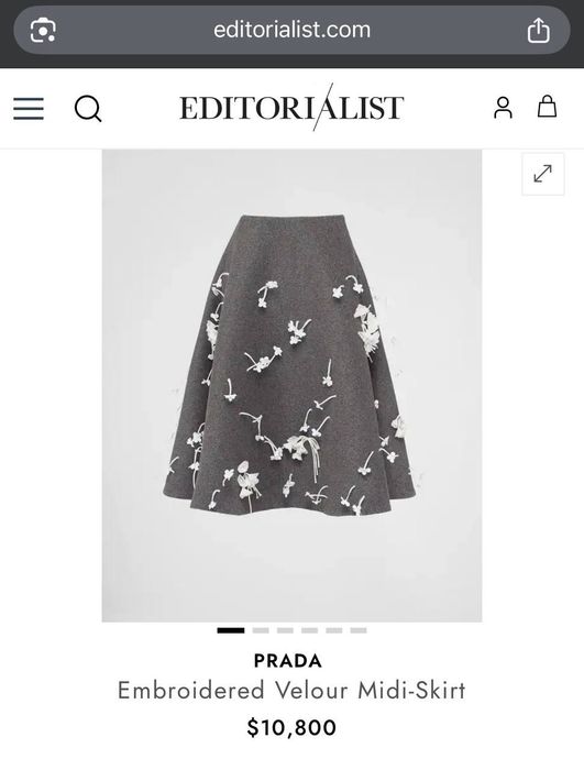 спідниця PRADA Розмір М- S