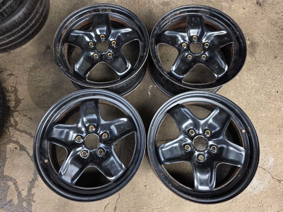 Oryginalne felgi stalowe strukturalne VOLKSWAGEN GOLF TOURAN 16" 5x112 ET 50 VW
