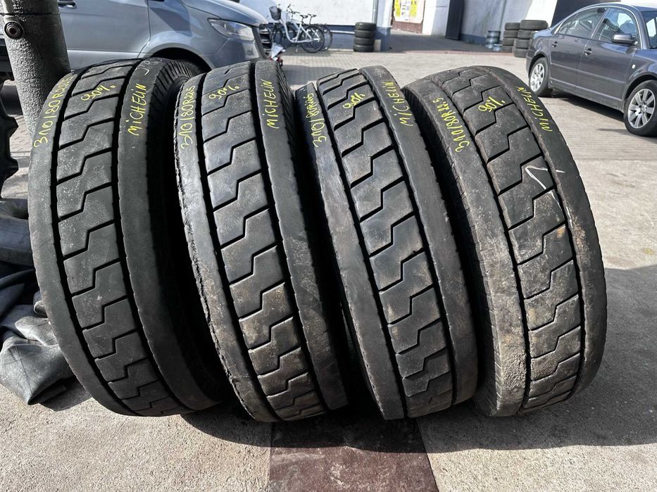 4X Opony Ciężarowe 310/80R22.5 315/80R22.5 Michelin X TERMINAL-T (90%)