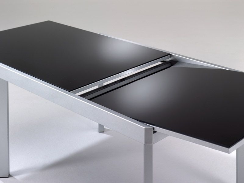 rozkładany stabilny szklany stół od 130 do 230cm 90/75 cm waga 60kg