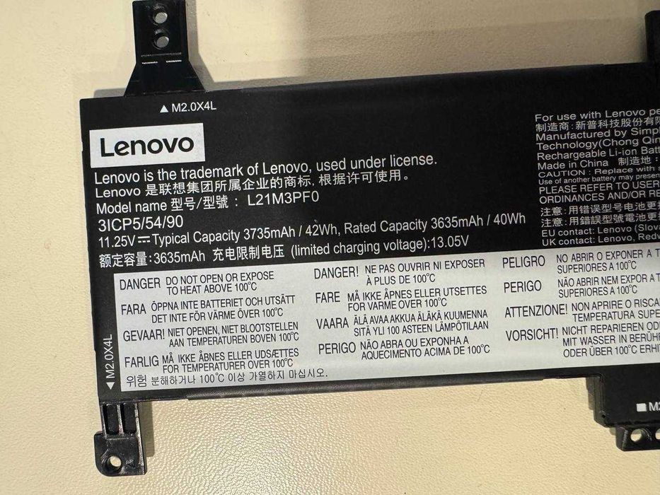 Батарея для Lenovo IdeaPad 1, гарний стан. 10% АКБ