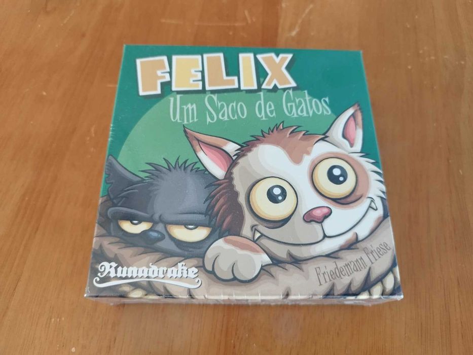 Jogo de Tabuleiro Felix: o Saco de Gatos