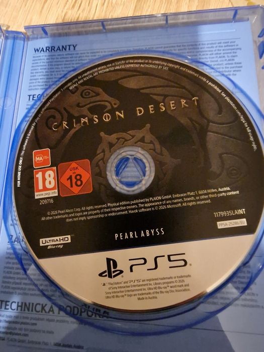 Gry na ps5 crimson desert