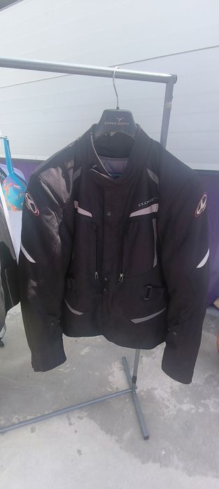 Casaco motard Clover preto