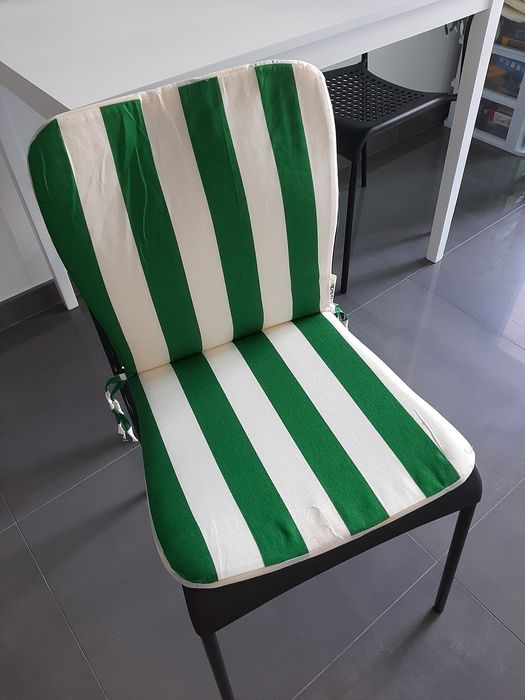 Coxins de tecido especial para cadeiras de varanda