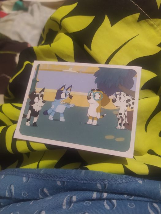 Bluey Let's Play - Recovered Trading Card 54