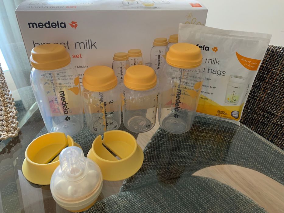 Kit armazenagem leite materno