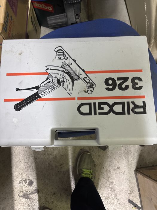 Трубогиб ridgid 326