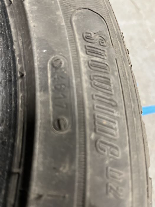 2x205/55/27 opony zimowe riken 2017r