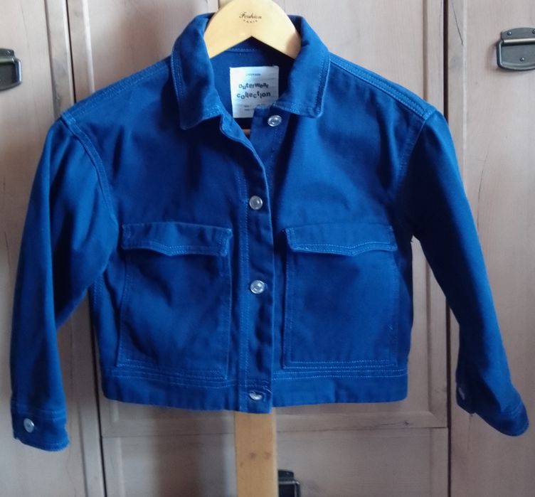 Джинсова куртка для дівчинки ZARA на 8років,куртка Демі Old Navy М(8)