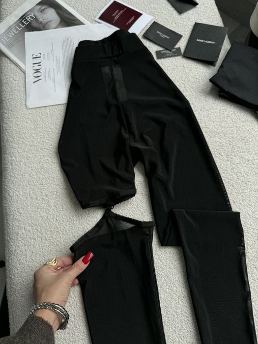 Лосини Панчохи Штріпка Сітка Чорний Аліканте