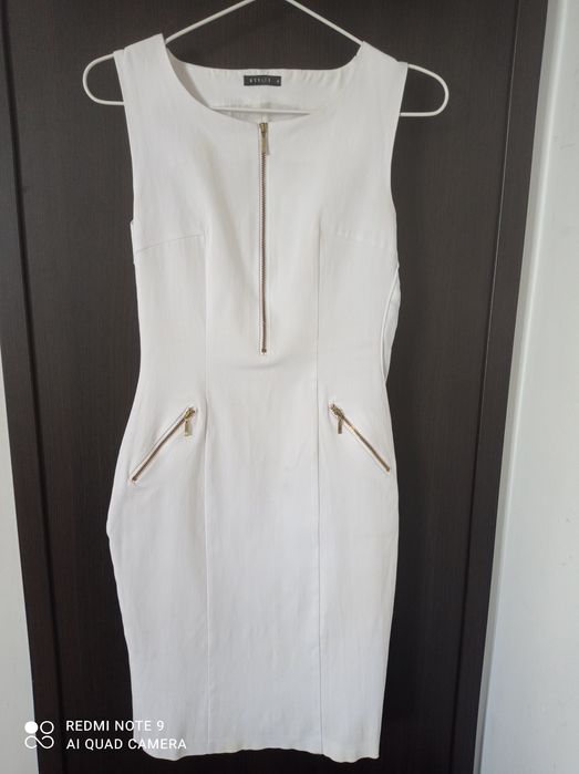 Mohito elegancka biała sukienka rozm. XS