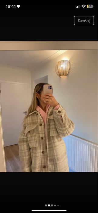 Plaszczyk dzianinowy