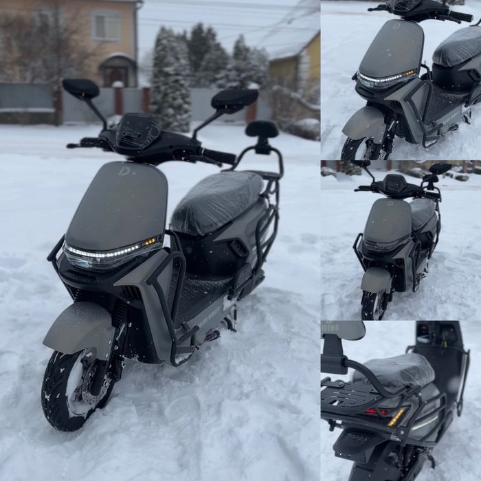 ЇDemo Електроскутер НОВИЙ Li-ion batery ЛІТІЄВИЙ АКУМ 2kWt