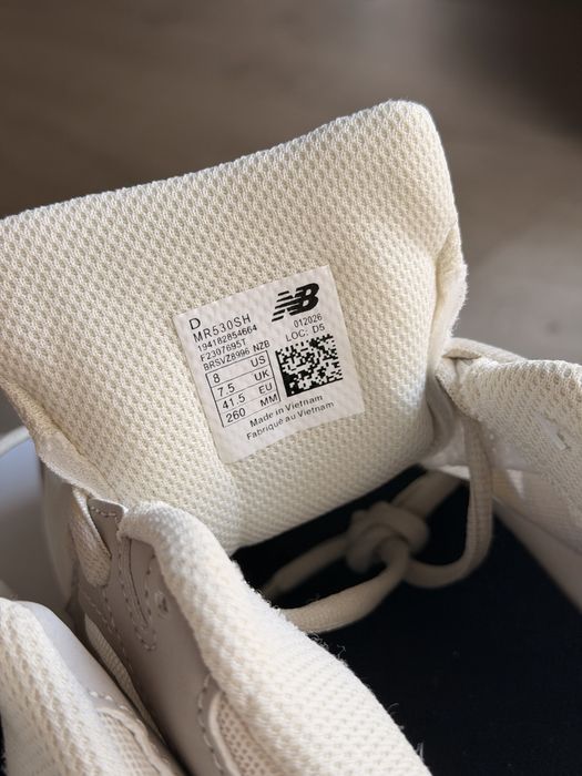 Sneakersy New Balance, szaro-białe
