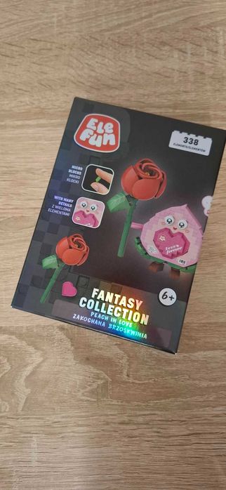 Klocki Elefun Fantasy Collection Micr 3D Zakochna Brzoskwinia 338 elem