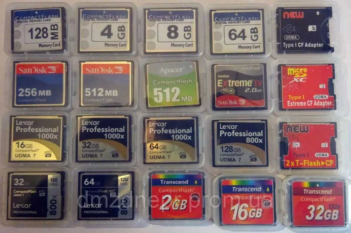 Промышленная карта памяти Compact Flash компакт Флэш CF 128MB - 128GB ...