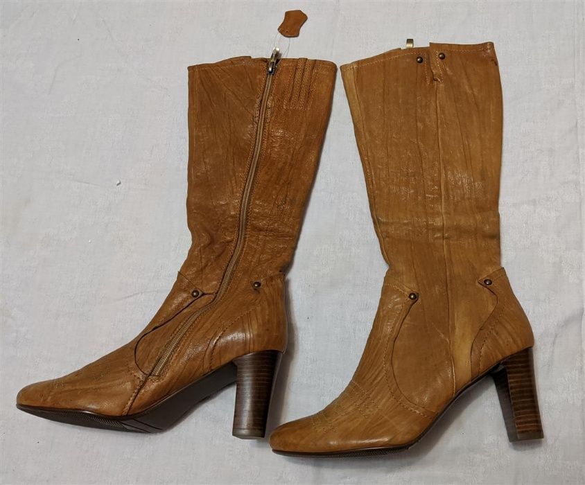 Чоботи шкіряні, 38 р.